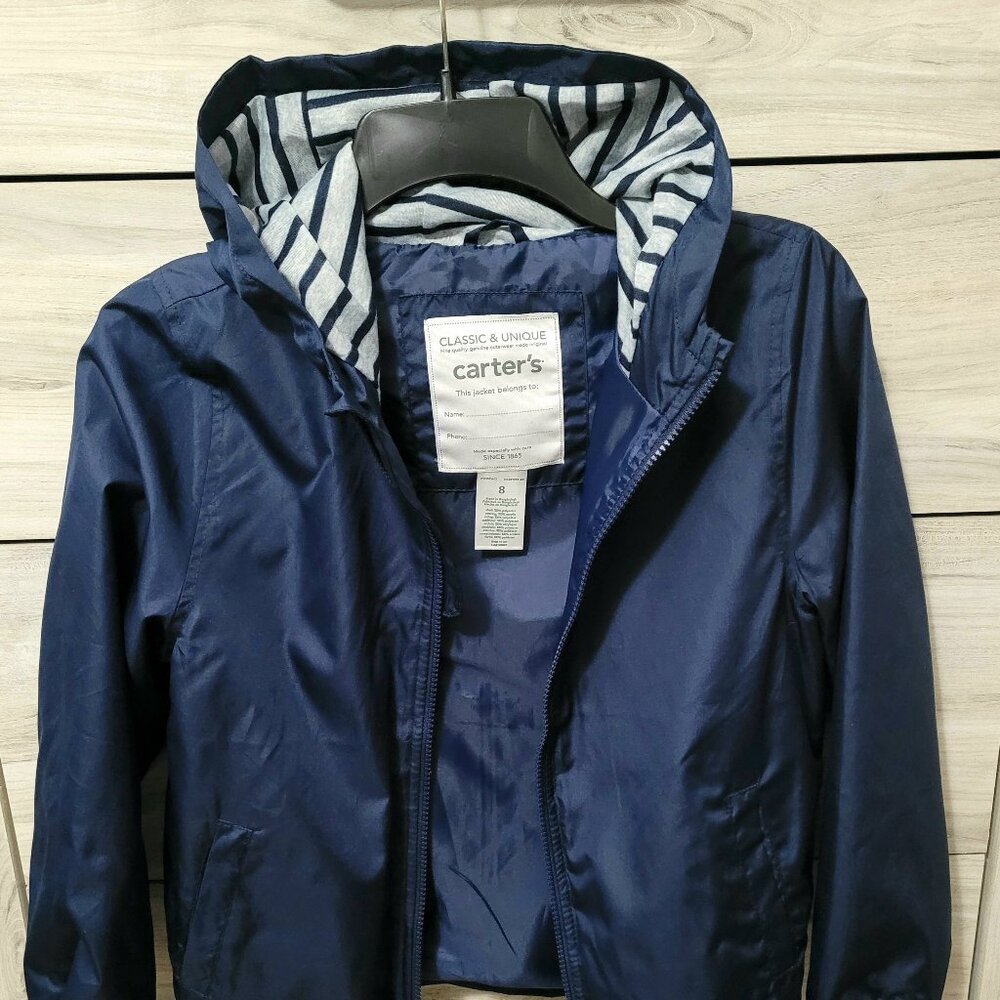 Boys Size 8 Raincoat by Carters